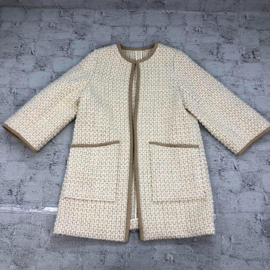 Demi-Luxe Beams ビームス ×Johnstons ノーカラーコート