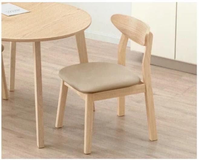 TG DC NTR　4脚　ダイニングチェア　ナチュラル＊ベージュ　カフェチェア