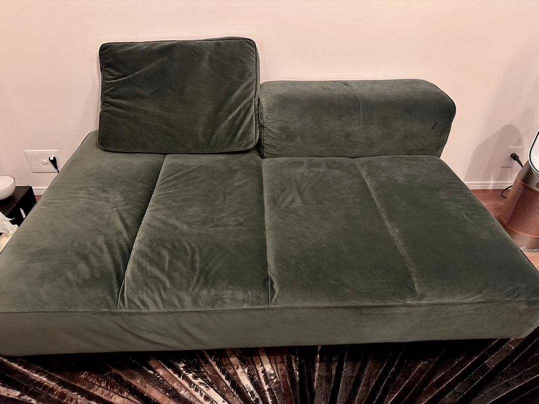 BOCONCEPT Amsterdam 2人用ソファ　ダスティーグリーン