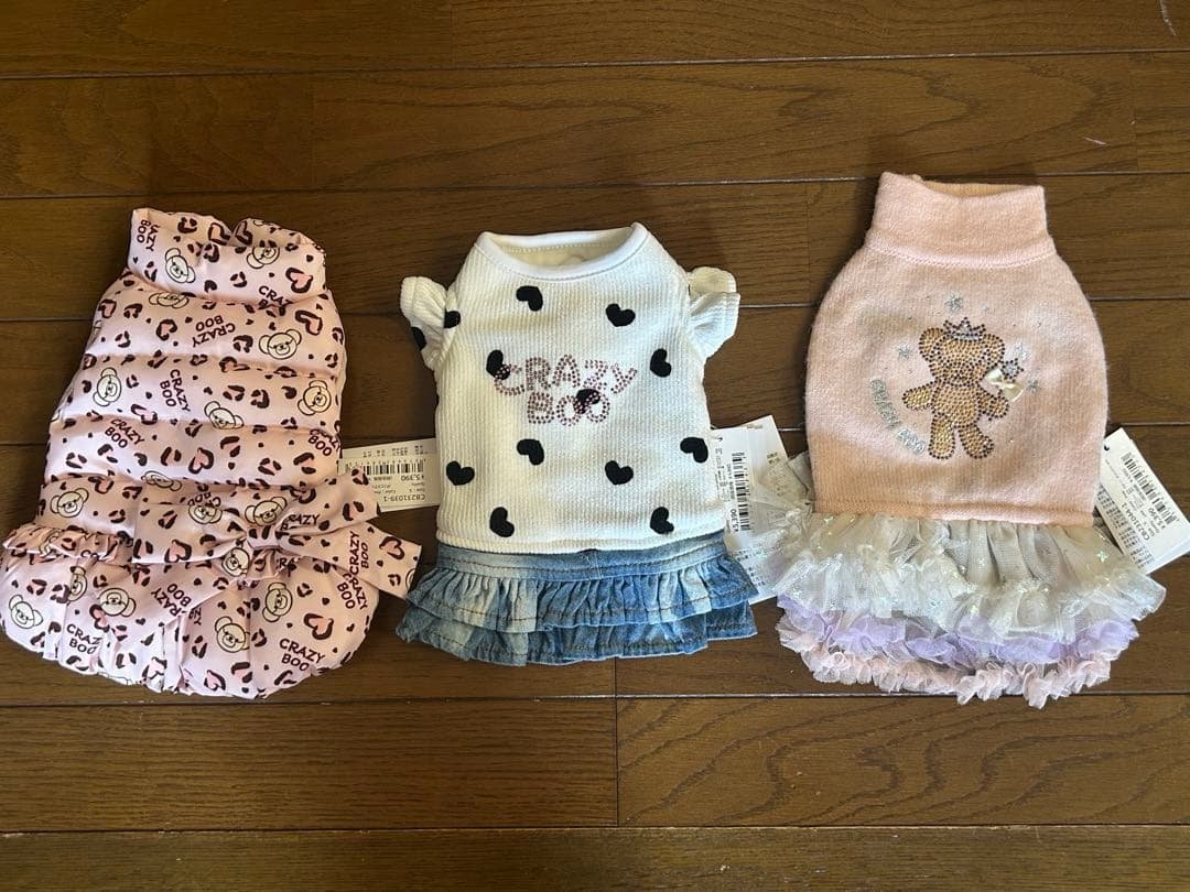 Crazy Boo クレイジーブー Ｓサイズ 犬服 新品 未使用 未着用