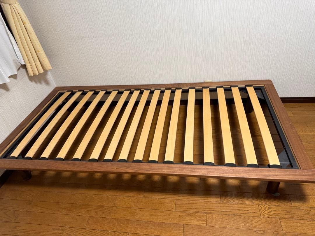 ぶ*う様 【掲載4/19まで】最終御値下げ　無印　スノコベット　シングル　ウォー