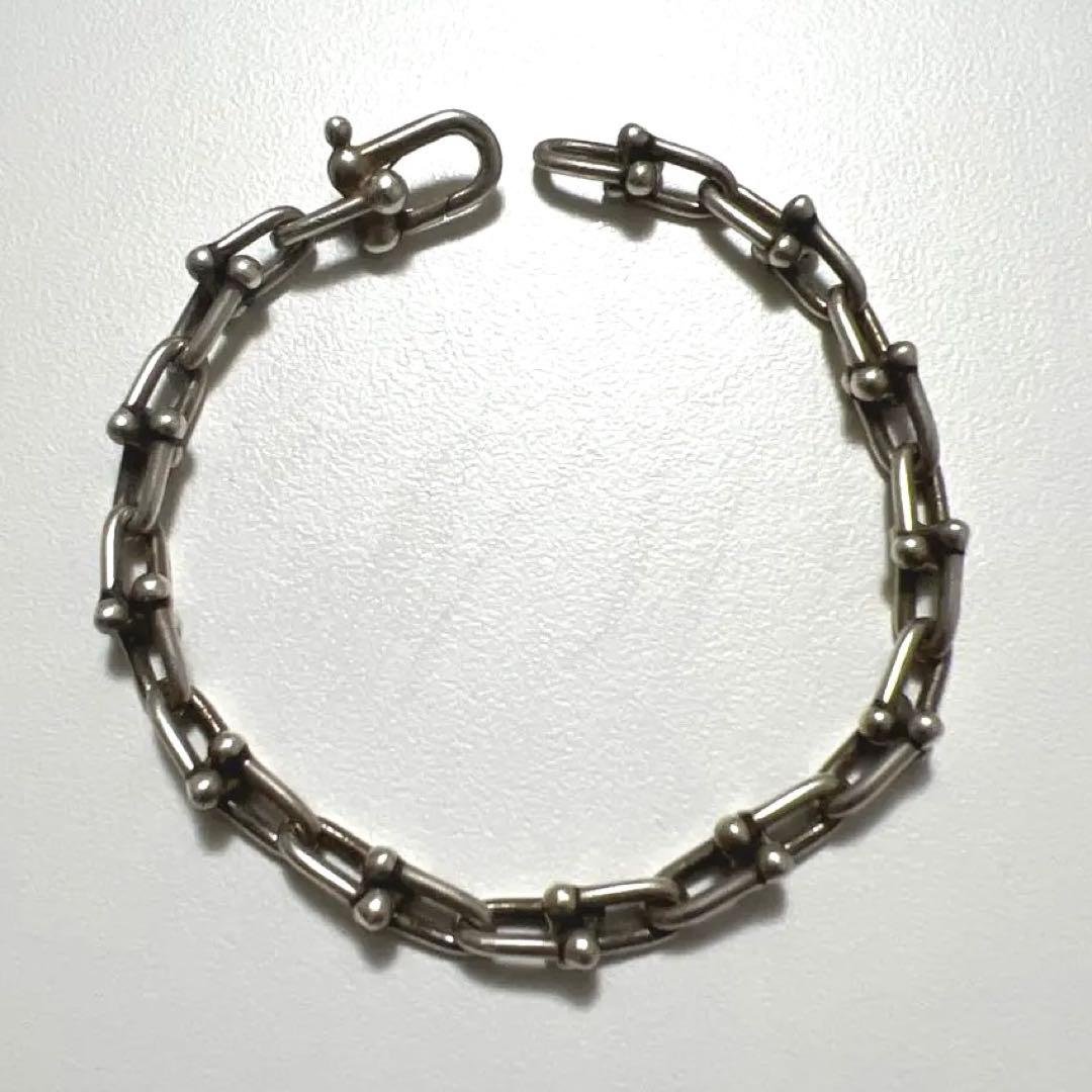 あ*ー様 ティファニー ハードウェア スモール リンク ブレスレット